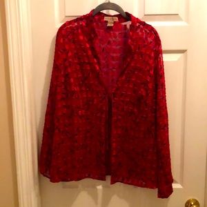 Notations Size 1x… cover up blouse